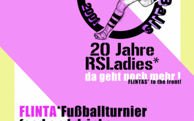 Der Frauen*fußball im RSL wird 20 Jahre – whoop whoop!