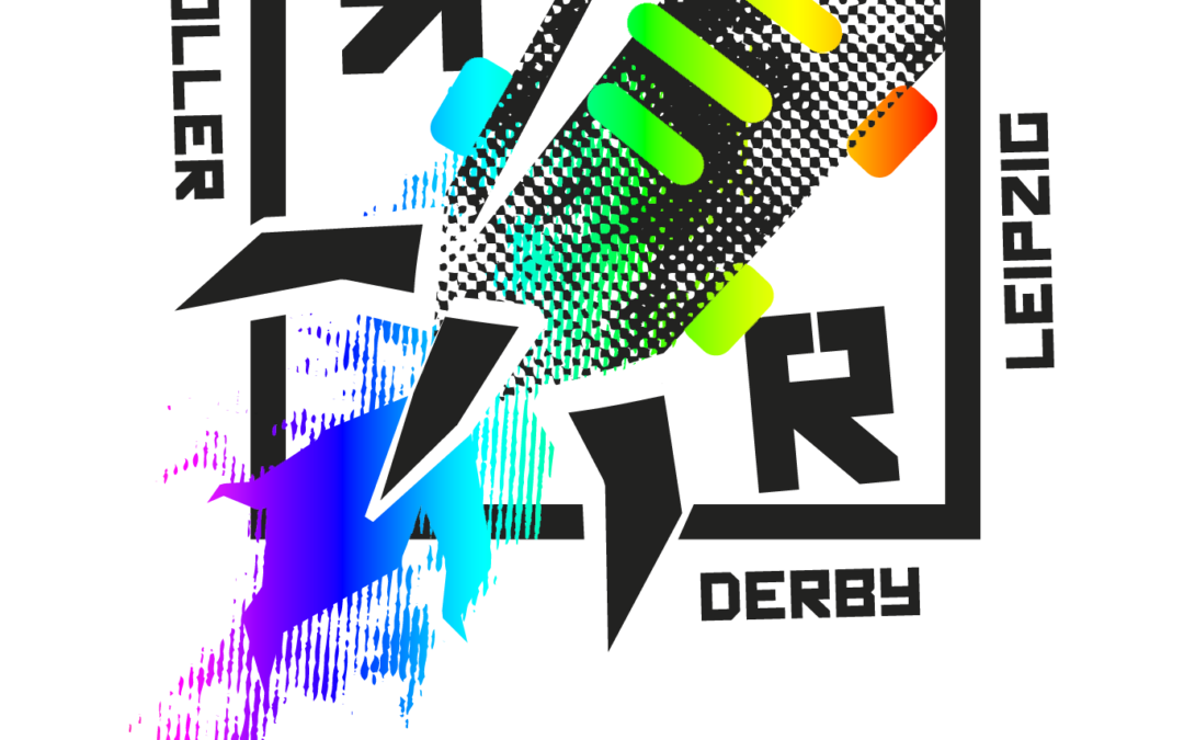 Riot Rocketz Logo rainbow